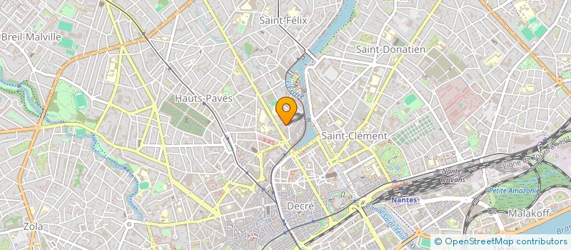 localisation de l'entreprise MADAME NINON DAVID  NANTES