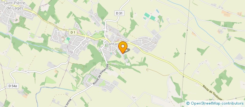 localisation de l'entreprise MADAME NINON DE MALGLAIVE  LANTA