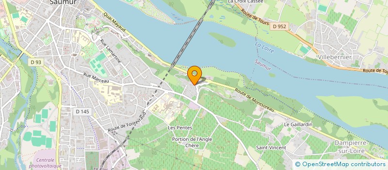 localisation de l'entreprise MADAME NINON DEVRIESE  SAUMUR