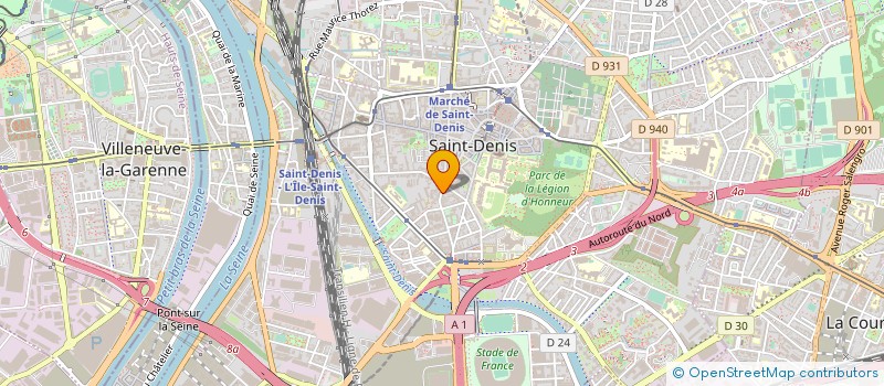 localisation de l'entreprise MADAME NINON FACHARD à SAINT-DENIS