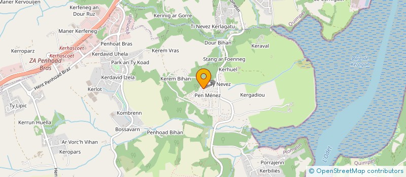 localisation de l'entreprise MADAME NINON GILLES  PLOMELIN