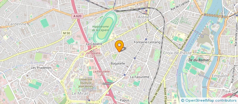 localisation de l'entreprise MADAME NINON GROPAS à TOULOUSE