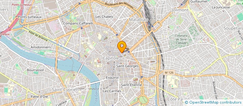 localisation de l'entreprise MADAME NINON LAMBERT  TOULOUSE