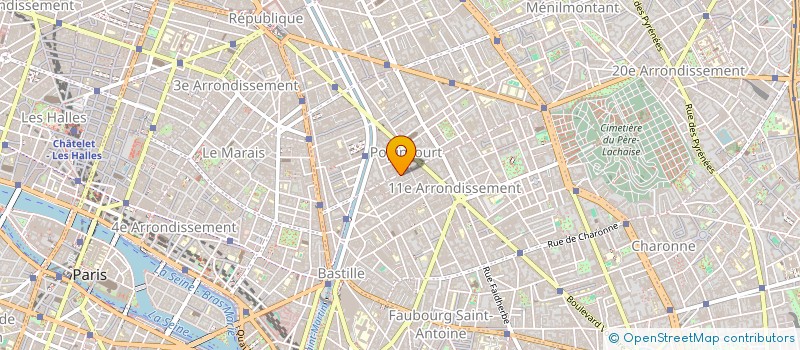 localisation de l'entreprise MADAME NINON LARCHER  PARIS