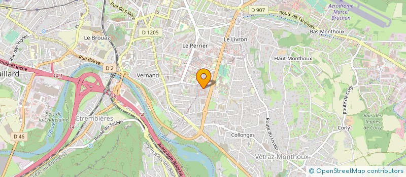 localisation de l'entreprise MADAME NINON LAUNAY  VETRAZ-MONTHOUX