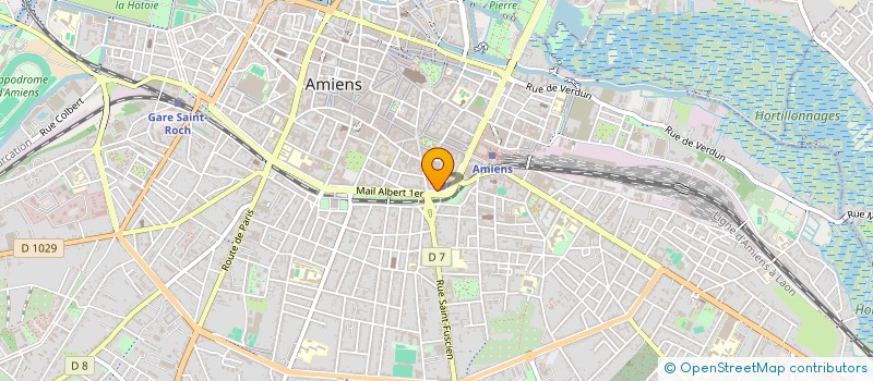 localisation de l'entreprise MADAME NINON LAURENT  AMIENS