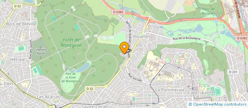 localisation de l'entreprise MADAME NINON MACHE à LE HAVRE