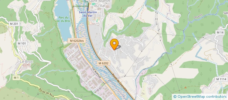 localisation de l'entreprise MADAME NINON MEARELLI  SAINT-MARTIN-DU-VAR