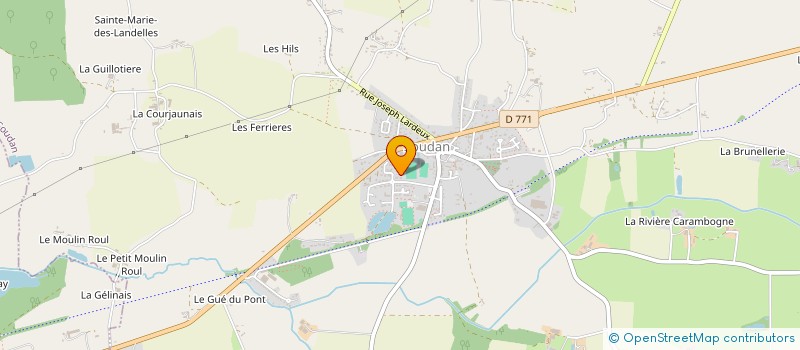 localisation de l'entreprise MADAME NINON MORAND  SOUDAN