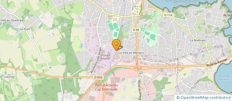 localisation de l'entreprise MADAME NINON MORIN  DINARD