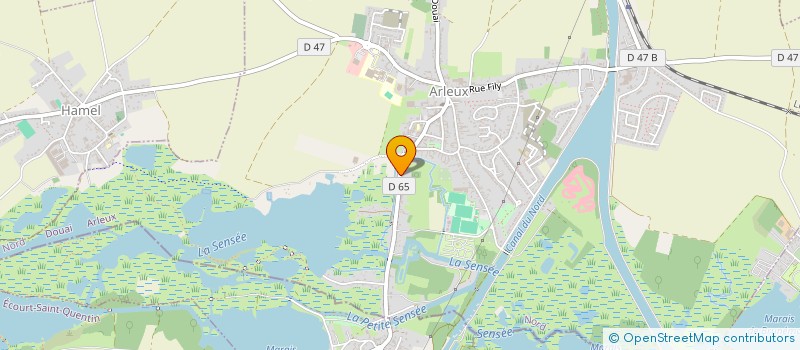 localisation de l'entreprise MADAME NINON PANNECOCKE  ARLEUX