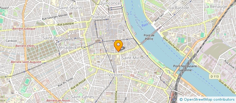 localisation de l'entreprise MADAME NINON RENAUT  BORDEAUX