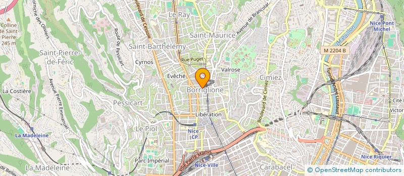 localisation de l'entreprise MADAME NINON RICHERME  NICE