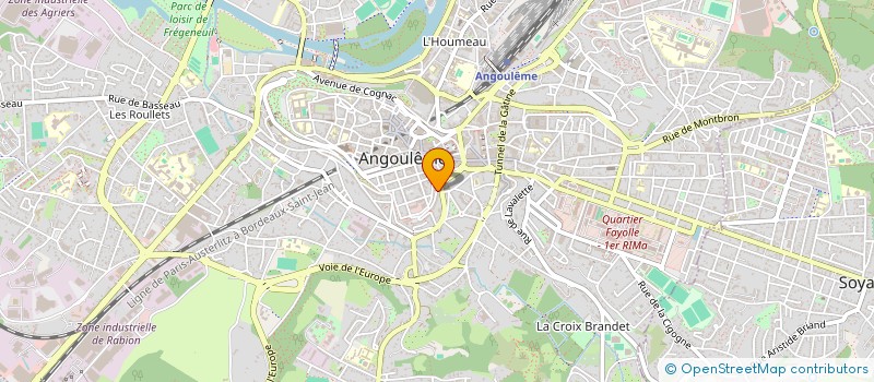 localisation de l'entreprise MADAME NINON RODRIGUEZ à ANGOULEME
