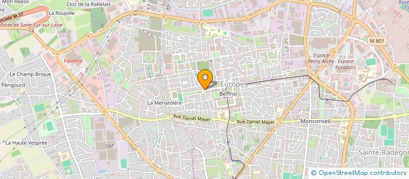 localisation de l'entreprise MADAME NINON ROY  TOURS