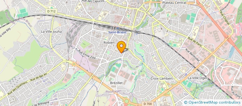 localisation de l'entreprise MADAME NINON SAMSON à SAINT-BRIEUC