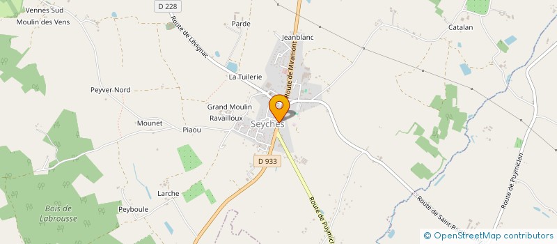 localisation de l'entreprise MADAME NINON SOUQUET  SEYCHES