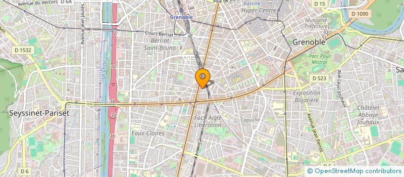 localisation de l'entreprise MADAME NINON THOMAS  SAINT-MARTIN-D'HERES