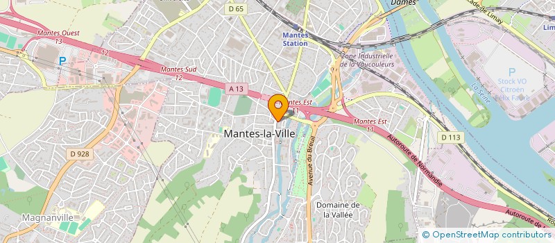 localisation de l'entreprise MADAME NIOUMA DABO à MANTES-LA-VILLE