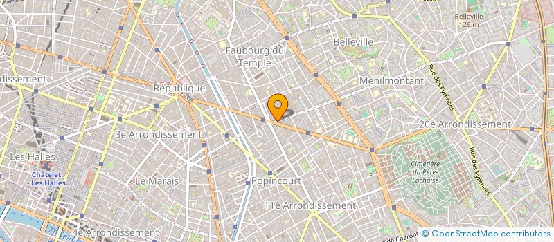 localisation de l'entreprise MADAME NIOUMA SISSAKO  PARIS