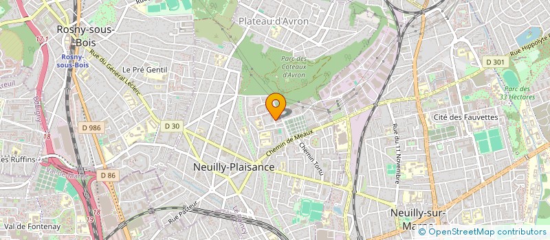 localisation de l'entreprise MADAME NIOUMASSITA SOUMARE  NEUILLY-PLAISANCE