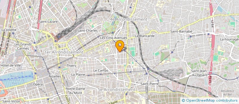 localisation de l'entreprise MADAME NIPAPORN POOLSAWASDI à MARSEILLE