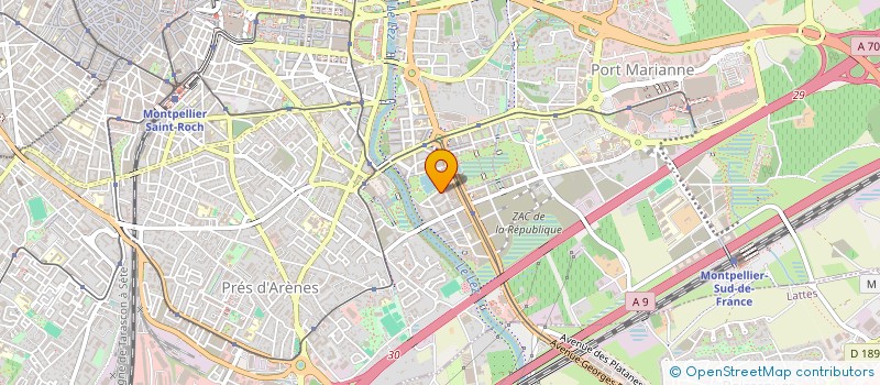 localisation de l'entreprise MADAME NIRGUL KABALI à MONTPELLIER