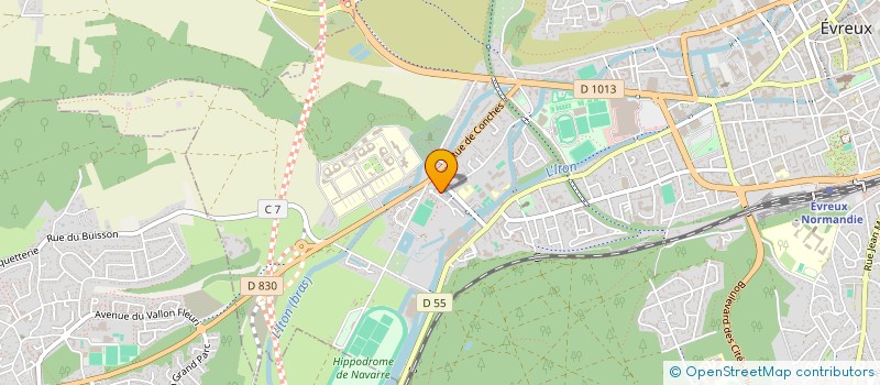 localisation de l'entreprise MADAME NIRINA MALARD à EVREUX