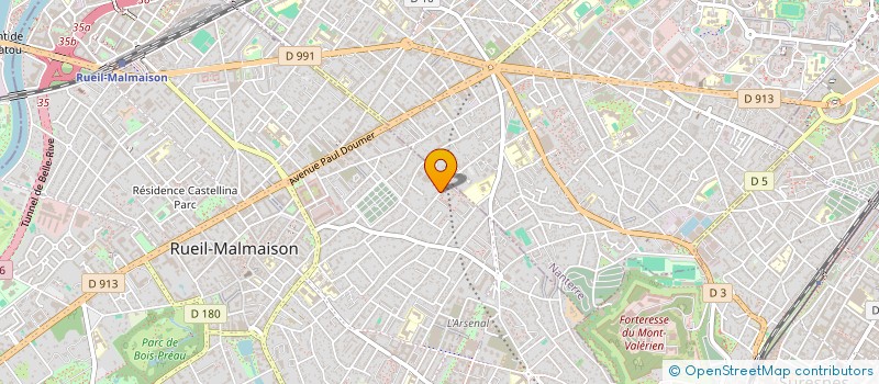 localisation de l'entreprise MADAME NIRINA RAHOELIARIVAHY à RUEIL-MALMAISON