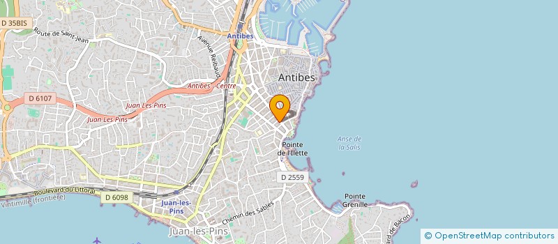 localisation de l'entreprise MADAME NIRINA RASOLONIAINA à ANTIBES