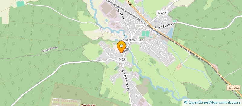 localisation de l'entreprise MADAME NIRINA THAL  MERTZWILLER