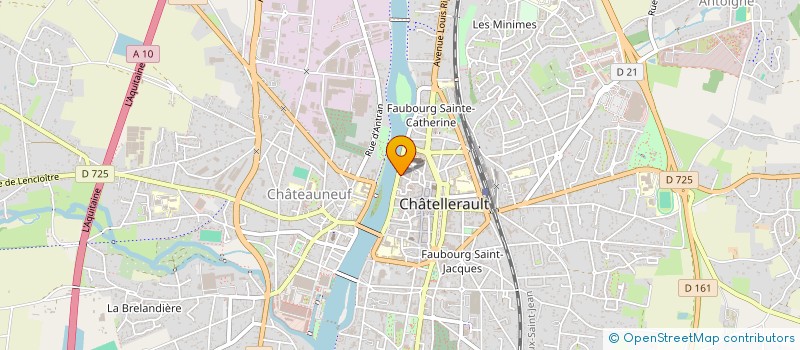 localisation de l'entreprise MADAME NIRINTSOA ANDRIANARILANDY  CHATELLERAULT