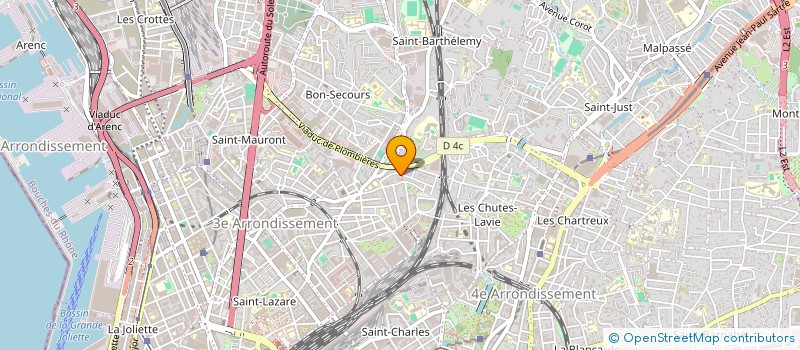 localisation de l'entreprise MADAME NIRINTSOA RAZANAMAHENINA à MARSEILLE