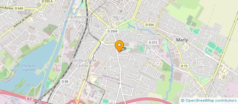 localisation de l'entreprise MADAME NIROTH BOEUNG  VALENCIENNES