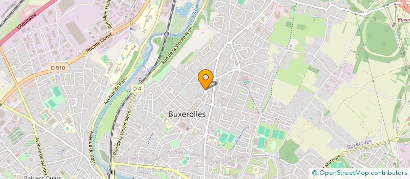 localisation de l'entreprise MADAME NIROUGE HUSSEIN  BUXEROLLES