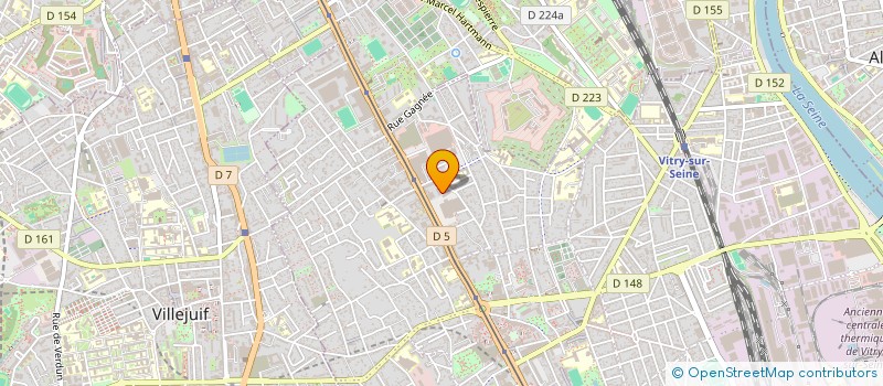 localisation de l'entreprise MADAME NISA YANTHUI  VITRY-SUR-SEINE