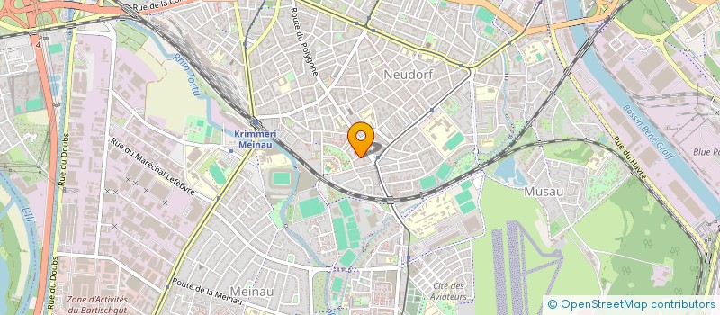 localisation de l'entreprise MADAME NISRIN AL NEMA à STRASBOURG