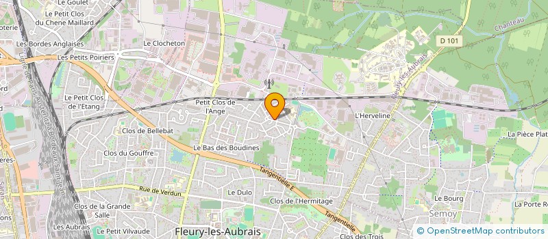 localisation de l'entreprise MADAME NISRIN YAGOUB à FLEURY-LES-AUBRAIS