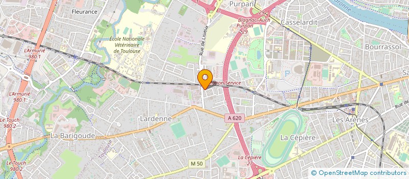 localisation de l'entreprise MADAME NISRINE BABI à TOULOUSE