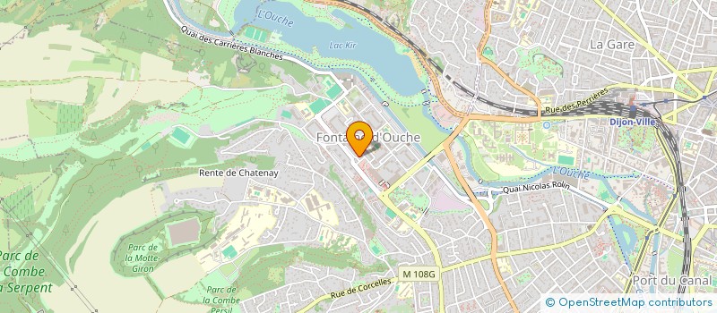 localisation de l'entreprise MADAME NISRINE FHIMA  QUETIGNY