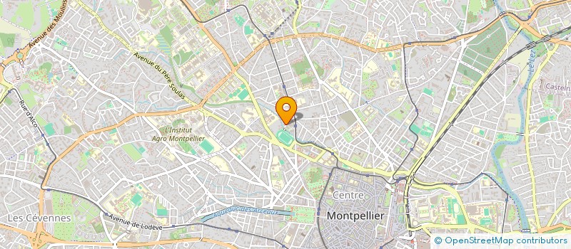 localisation de l'entreprise MADAME NISRINE GHANTOUS à MONTPELLIER