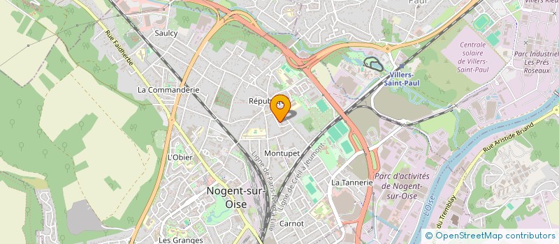 localisation de l'entreprise MADAME NISRINE HERAIZ à NOGENT-SUR-OISE