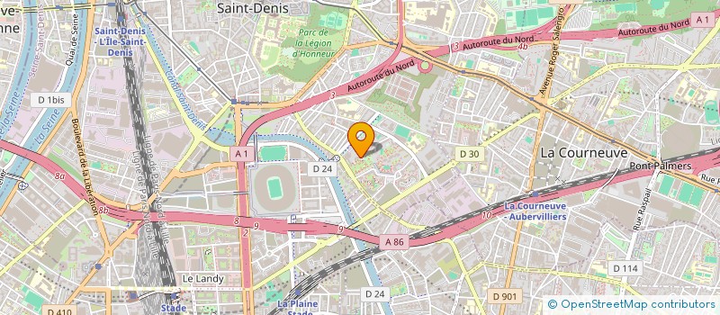localisation de l'entreprise MADAME NISRINE JABIR à SAINT-DENIS