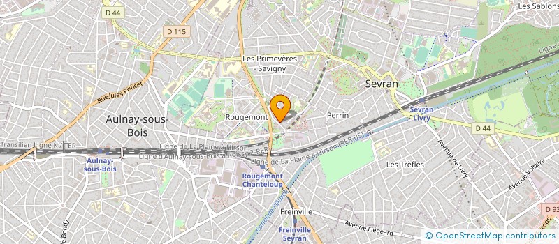 localisation de l'entreprise MADAME NISRINE KEHLI à SEVRAN