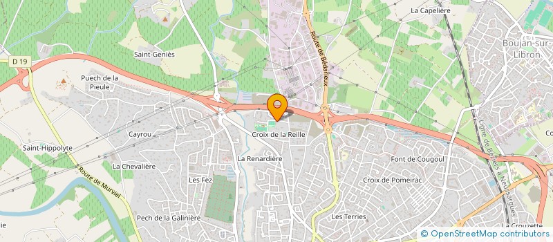 localisation de l'entreprise MADAME NISRINE LAHMAR à BEZIERS