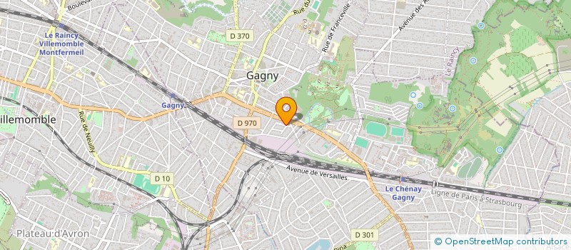 localisation de l'entreprise MADAME NISRINE MOSSADEQ à GAGNY