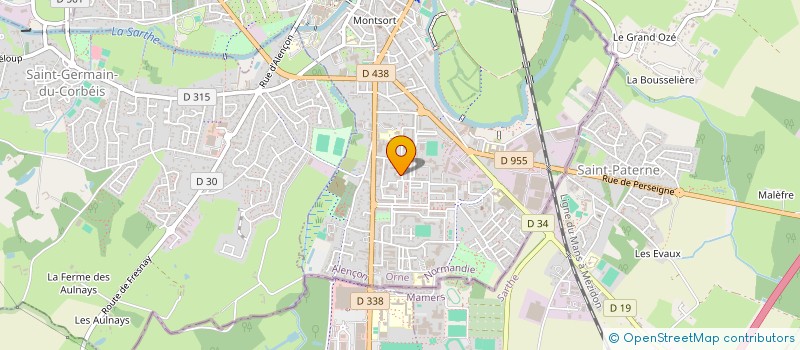 localisation de l'entreprise MADAME NISRINE NAJI à ALENCON