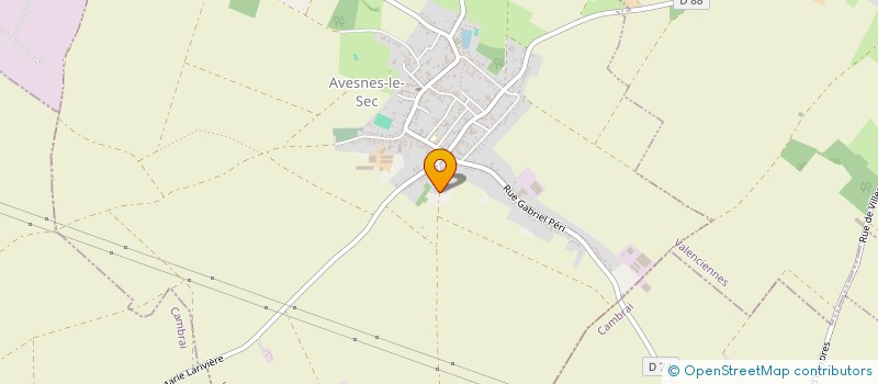 localisation de l'entreprise MADAME NISRINE YADINI à AVESNES-LE-SEC