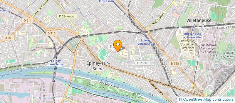 localisation de l'entreprise MADAME NISRINE ZAARI à EPINAY-SUR-SEINE