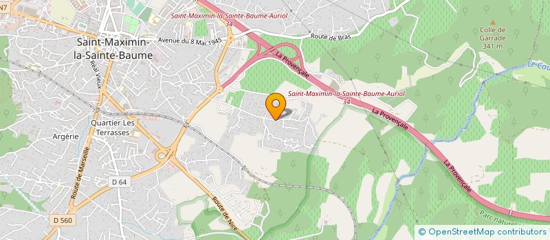 localisation de l'entreprise MADAME NISRYNE EL AYOUBI à SAINT-MAXIMIN-LA-SAINTE-BAUME